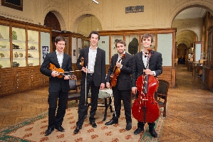 Quatuor Linz au musée de minéralogie de MINES ParisTech